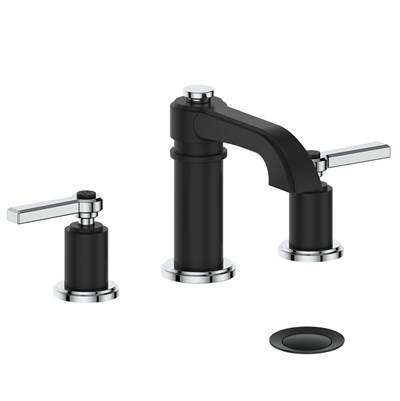 Vogt BF.Z1.1301.CB- Zehn Lavatory Faucet with Pop-Up 8' Center-to-Center Chrome Matte Black