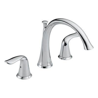 Delta T2738- Delta Lahara 2H Roman Tub Faucet Trim | FaucetExpress.ca