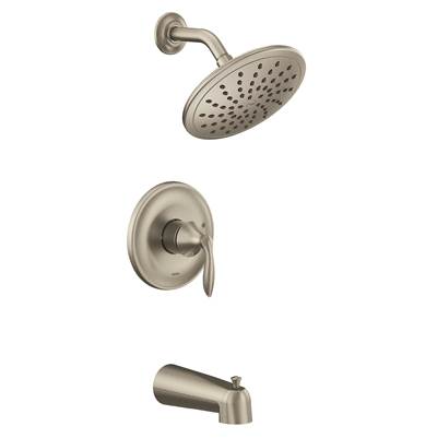 Moen UT2233EPBN- Eva M-Core 2-Series Eco Performance 1-Handle Tub And Shower Trim Kit In Brushed Nickel (Valve Sold Separately)