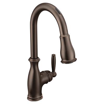 Moen 7185EVORB- Brantford U by Moen Smart Pulldown Kitchen Faucet with Voice Control and MotionSense