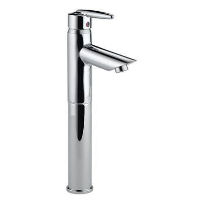 Delta 585LF-V- Grail Single Handle Vessel Faucet W/O Drain | FaucetExpress.ca
