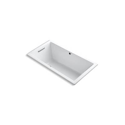 Kohler 1130-W1-0- Underscore® Rectangle 60'' x 32'' drop-in bath with Bask(R) heated surface | FaucetExpress.ca