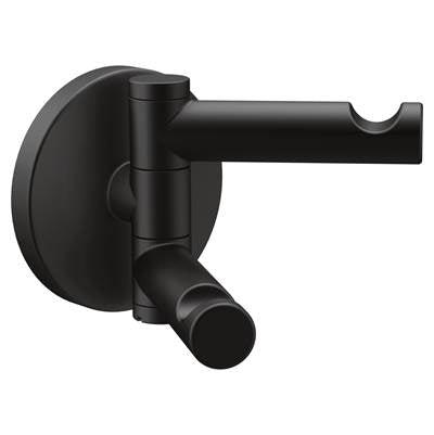 Moen YB0402BL- Align Matte Black Double Robe Hook