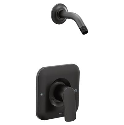 Moen T2812NHBL- Rizon Posi Shower Trim No Head Bl