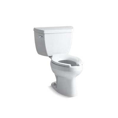 Kohler 3505-0- Wellworth® Classic Two-piece elongated 1.6 gpf toilet | FaucetExpress.ca