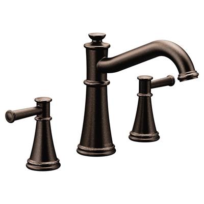 Moen T9023ORB- Belfield Double Handle Deck Mounted Roman Tub Faucet Trim