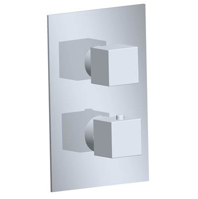 Aqualem HW3205.TR-PN- 3/4'' 2-way Thermostatic Valve Trim (Rough-In Req: HW3200.RI) - FaucetExpress.ca