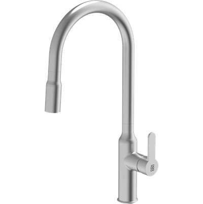 Zomodo KTC018-BR- Cignus 18 Kitchen Faucet - Brushed SS - FaucetExpress.ca
