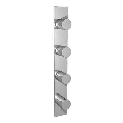 Ca'bano CA36014T99- Thermostatic trim with 3 flow controls