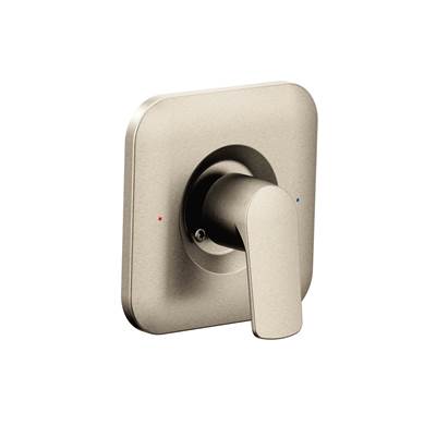 Moen T2811BN- Rizon Posi-Temp Pressure Balancing Modern Shower Trim Kit, Valve Required, Brushed Nickel
