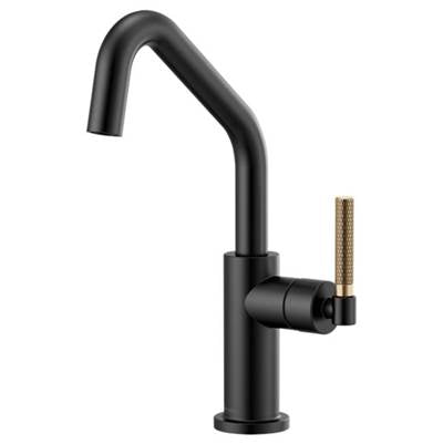 Brizo 61063LF-BLGL- Angled Spout Bar, Knurled Handle | FaucetExpress.ca