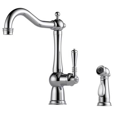 Brizo 61136LF-PC- Brizo Tresa: Single Handle Kitchen Faucet | FaucetExpress.ca
