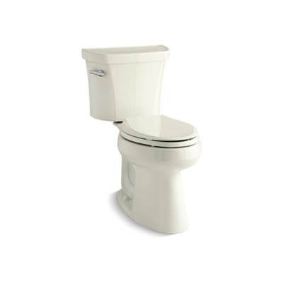 Kohler 3889-96- Highline® Comfort Height® Two-piece elongated 1.28 gpf chair height toilet with 10'' rough-in | FaucetExpress.ca