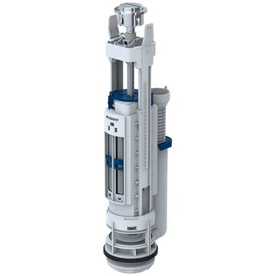 Geberit 282.350.21.2- Geberit flush valve type 290, dual flush: bright chrome-plated | FaucetExpress.ca
