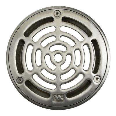 Mountain Plumbing MT509-GRID- Solid Nickel Bronze 6'' Round Grid