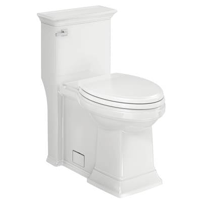 American Standard 2851A104.020- Town Square S One-Piece 1.28 Gpf/4.8 Lpf Chair Height Elongated Toilet With Seat - FaucetExpress.ca