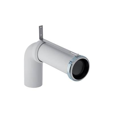 Geberit 152.647.00.1- Geberit connection bend 90 Degrees set with extension: d110mm | FaucetExpress.ca