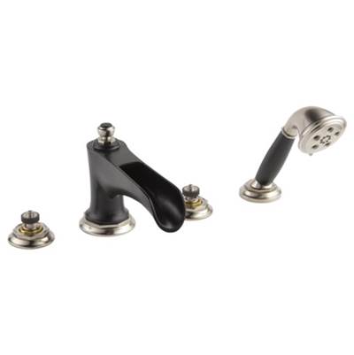 Brizo T67461-NKBLLHP- Roman Tub Trim With Hand Shower | FaucetExpress.ca