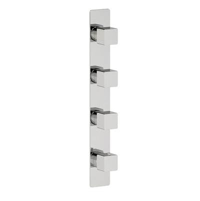 Ca'bano CA33014T99- Thermostatic trim with 3 flow controls