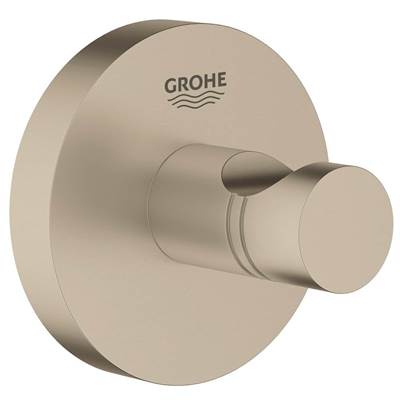 Grohe 40364EN1- Essentials Robe Hook, brushed nickel | FaucetExpress.ca