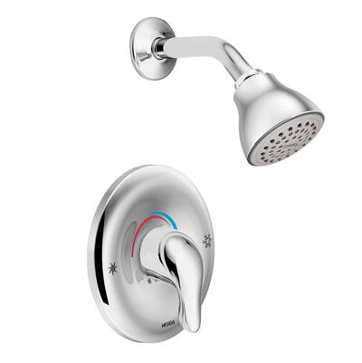 Moen L2352- Chateau Single Handle Posi-Temp Shower Faucet, Valve Included, Chrome