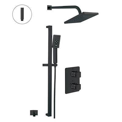 ALT ALT79128241- Riga Thermostatic Shower System - 2 Functions - FaucetExpress.ca