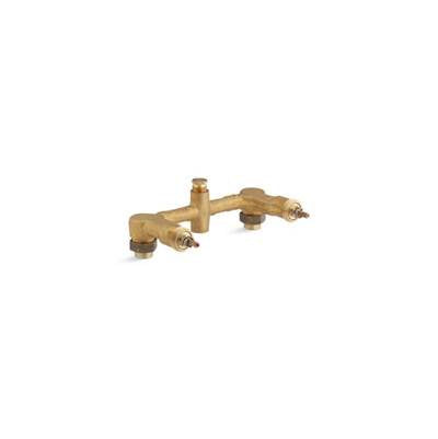 Kohler 302-K-NA- Widespread 1/2'' ceramic in-wall two-handle valve system with 8'' centers | FaucetExpress.ca