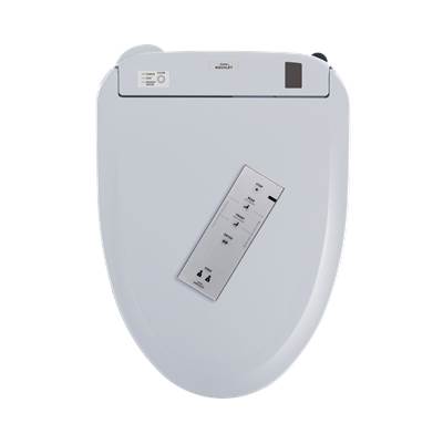 Toto SW574T20#01- S300E Elongated Washlet+ Cotton Concealed Connection | FaucetExpress.ca