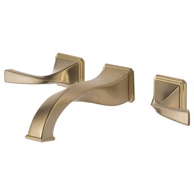 Brizo 65830LF-GL- Two Handle Wall-Mount Lavatoryfaucet | FaucetExpress.ca