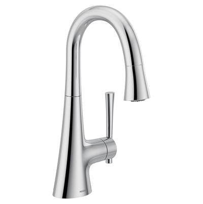 Moen 6126- Kurv Chrome one-handle high arc bar faucet