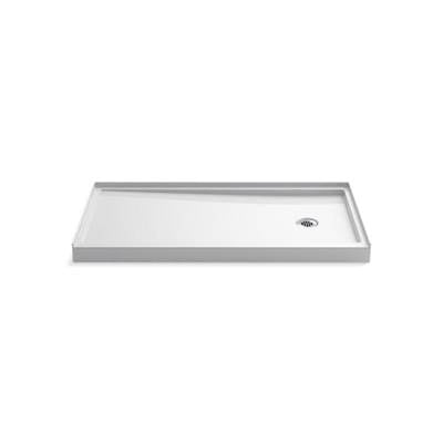 Kohler 8458-0- Rely® 60'' x 32'' Single-threshold shower base with right-hand drain | FaucetExpress.ca