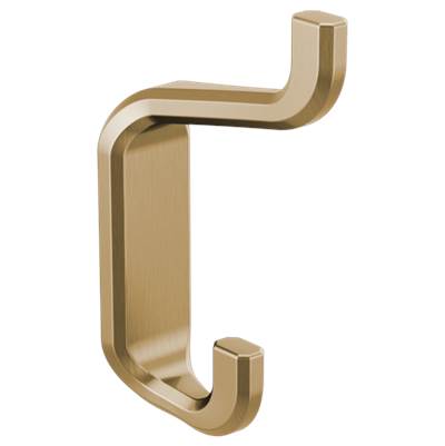 Brizo 693598-GL- Double Robe Hook | FaucetExpress.ca