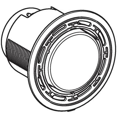 Geberit 243.395.11.1- Actuator for Geberit remote flush actuation type 01, for single flush: white alpine | FaucetExpress.ca