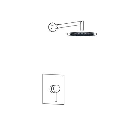 Aqualem TSKP1152-CP- 1-Way Pressure Balance Shower Trim Set (Rough-In Req: AQP1100.RI) - FaucetExpress.ca