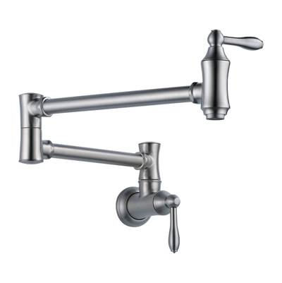 Delta 1177LF-AR- Delta Wallmount Pot Filler Faucet | FaucetExpress.ca