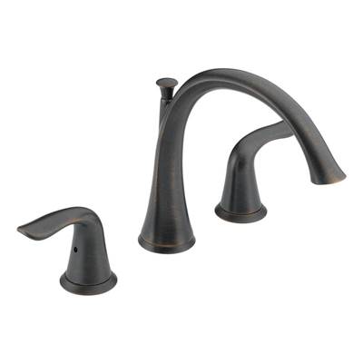 Delta T2738-RB- Delta Lahara 2H Roman Tub Faucet Trim | FaucetExpress.ca