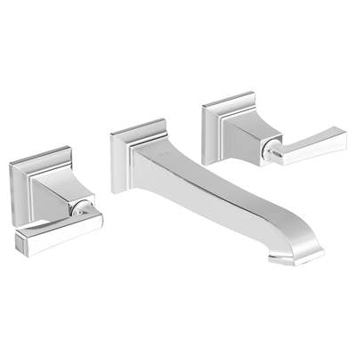American Standard 7455451.002- Town Square S 2-Handle Wall Mount Faucet 1.2 Gpm/4.5 L/Min With Lever Handles