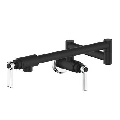 Vogt KF.ZN.1100.SB- Zehn Pot Filler Stainless Steel Matte Black - FaucetExpress.ca