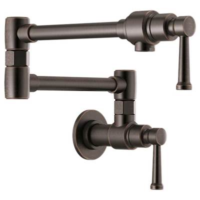 Brizo 62825LF-RB- Artesso Wall Mount Pot Filler | FaucetExpress.ca