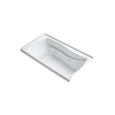 Kohler 1224-RW-0- Mariposa® 66'' x 36'' alcove whirlpool with Bask(R) heated surface, integral flange and right-hand drain | FaucetExpress.ca