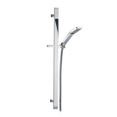 Ca'bano CA7511199- Shower rail kit with bar, hose and hand spray Quadra