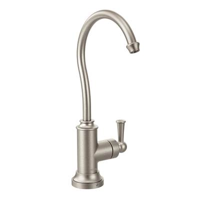 Moen S5510SRS- Sip Traditional Cold Water Kitchen Beverage Faucet with Optional Filtration System, Spot Resist Stainless
