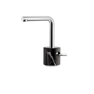 Aquabrass - Ur14 Marmo-Urban Single Hole Lav Faucet-Black