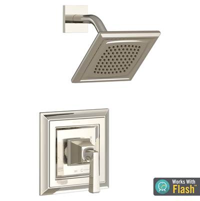 American Standard TU455501.013- Town Square S 2.5 Gpm/9.5 L/Min Shower Trim Kit With Single Function Showerhead, Double Ceramic Pressure Balance Cartridge With Lever Handle