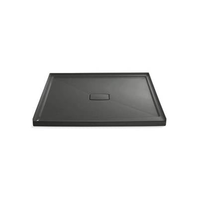 Kohler 9395-58- Archer® 60'' x 60'' Single threshold center drain shower base with removable cover | FaucetExpress.ca
