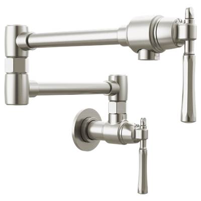 Brizo 62858LF-SS- Wall Mount Pot Filler - 2L