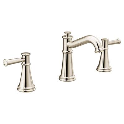 Moen T6405NL- Belfield Two-Handle 8-Inch Widespread Bathroom Faucet Trim Kit, Valve Required, Polished Nickel