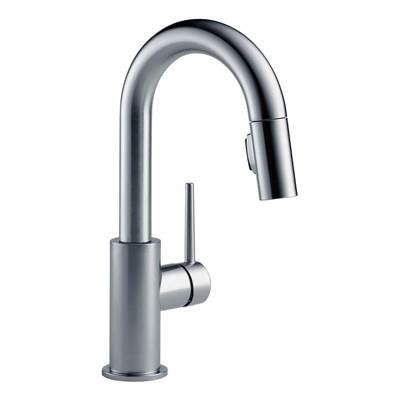 Delta 9959-AR-DST- Trinsic Pull-Down Bar/Prep Faucet | FaucetExpress.ca