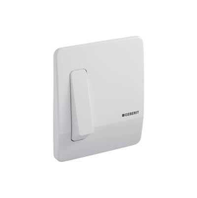 Geberit 240.121.11.1- Actuator plate Highline for Geberit urinal flush control: white alpine | FaucetExpress.ca