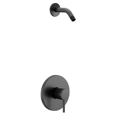 Moen UT2192NHBL- Align M-Core 2-Series 1-Handle Shower Trim Kit In Matte Black (Valve Sold Separately)